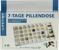 PILLENDOSE f.7 Tage m.28 Fächern